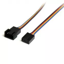 StarTech FAN4EXT12, 12in 4 Pin Fan Power Extension Cable - M/F - PWM, 1ft case Fan Extension Cable, 1ft PWM Extension Cable StarTech FAN4EXT12, 12in 4 Pin Fan Power Extension Cable - M/F - PWM, 1ft case Fan Extension Cable, 1ft PWM Extension Cable