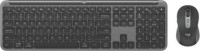 Logitech 920-012475, MK950 Signature Slim Wireless Keyboard and Mouse Combo, Bluetooth, USB, Graphite, 