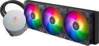 SilverStone SST-IM420-ARGB, IceMyst 420 ARGB Liquid CPU Cooler, 420mm Aluminum Radiator, 3x 140mm ARGB Fan, Compatible with Intel LGA 115X/1200/1700/2011/2066 and AMD Socket AM5/AM4