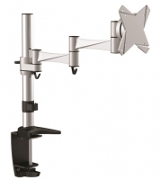 Astrotek AT-LCDMOUNT-2S, Monitor Stand, Desk Mount, 43cm Arm for Dual Screens, 13"-27", 8kg, 15° tilt, 180° swivel, 360° rotate, VESA, 75x75 100x100
