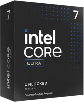 Intel BX80768265KF, Core Ultra 7, LGA 1851 Socket, 20 Cores, 20 Threads, Base: 1.80GHz, Turbo: 5.30GHz, Cache: 20MB, TDP: 65W