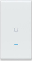 Ubiquiti U6-MESH-PRO, Indoor/Outdoor WiFi 6 AP, 4 Spatial Stream, an Integrated Super Antenna& Gigabit Passthrough Port, PoE Power, 185 m² Coverage