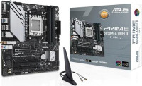 Asus B650M PRIME B650M-A WIFI II-CSM, AMD AM5 Micro-ATX Motherboard 4x DDR5 192GB, 1x PCIe 4.0 x16 slot,2 x M.2 slots, 4 x SATA,Wi-Fi 6 1 x HDMI.1