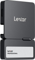 Lexar LSL400S002T-RNBNG, SL400 Professional Go Portable SSD with Hub, 2TB, USB 3.2, Read Speed Up to 1050MB/s, Write Speed Up to 1000MB/s, Black, 5 Year Limited Warranty