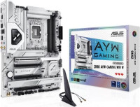 Asus Z890 AYW GAMING WIFI W MB, Z890, 4x DDR5, 3x PCI-E 5.0/4.0 x16, 4x M.2, 4x SATA3, 3x USB-A 3.2, 1x USB 20Gbps USB-C, DisplayPort 1.4, ATX, 2.5GbE, WIFI 6, BT v5.3, M.2 Heatsink, Aura Sync