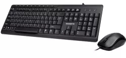 Gigabyte KM6300 keyboard USB Black Gigabyte KM6300 keyboard USB Black