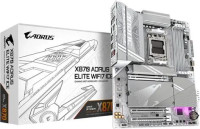 Gigabyte X870 A ELITE WF7 ICE 1.0, AMD AM5 ATX Motherboard 4x DDR5~256GB,3x PCIe x16, 4x M.2, 4x SATA 6, 4x USB 3.2, 4x USB2.0, 2x USB-C