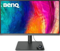 BenQ PD2706U, 27", 16:9, 4K UHD(3840 x 2160), IPS, LED Backlight, 5ms, 1.07 Billion Colors, 400 cd/m², Speakers, HDMI, DisplayPort, USB Hub, KVM Switch, Dark Gray
