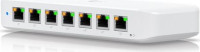 Ubiquiti Ultra 42W, Compact Layer 2, 8-port GbE PoE Switch, Versatile Mounting Options, 7 PoE/PoE+ No Power Supply, PoE++ Input