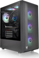 Thermaltake CA-1X2-00M1WN-01, S200, Mid-Tower, Tempered Glass, Drive Bays: 2 x 3.5”, 2 x 2.5” or 1 x 3.5”, 3 x 2.5”, Expansion Slot: 7, Motherboard Support: Mini ITX/Micro ATX/ATX, Preinstalled Fan:4x120mm, Black