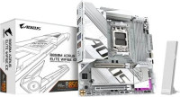 Giagabyte GA-B850M-A ELT-WF6E-ICE, Micro-ATX, AMD AM5, 4xDDR5, 2xM.2, 4xSATA, RAID, 2xPCIe, 1xHDMI, 1xDP, GbE LAN, Wireless AX+Bluetooth, 1xUSB-C, 4xUSB2.0, 7xUSB3.2
