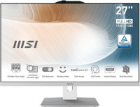 MSI MODERN AM272P 12M-1050AU, AIO, 27", FHD Screen, Intel i5-1235U/D4, 16GB DDR5 RAM, 1TB NVMe SSD, Webcam, Keyboard+Mouse, Wireless AX+Bluetooth, Windows11 Home, White