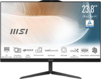 MSI MODERN AM242P 1M-1652AU, AIO, 23.8", FHD Screen, Intel Core 5-120U, 16GB DDR5 RAM, 1TB NVMe SSD, Webcam, Keyboard+Mouse, WirelessAX+Bluetooth, Windows11 Pro, Black