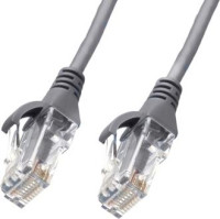 4Cabling 004.004.9018, 4m CAT6 Ultra Thin LSZH Ethernet Network Cable, Grey