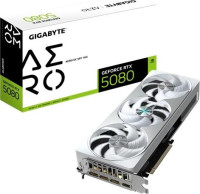 Gigabyte GV-N5080AERO OC-16GD, Nvidia GeForce RTX™ 5080 AERO OC SFF, 16GB GDDR7, Core Clock: 2730MHz, Cuda Core:  10752, 1xHDMI, 3xDP, PSU: 850W, PCIe5.0, 3 Year Warranty