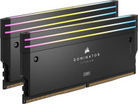 Corsair CMP64GX5M2B6400C32, Dominator Titanium RGB, DIMM, DDR5, 64GB (2x32GB), 6400MHz, CL32, 1.40V, Intel XMP Memory Kit, Black