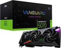 MSI GeForce RTX 5070 12G VANGUARD SOC LAUNCH EDITION, Nvidia GeForce RTX 5070, 12GB GDDR7, Core Clock: 2655MHz, Cuda Core: 6144, 1xHDMI, 3xDP, PSU: 650W, PCIe5.0