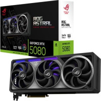 Asus ROG-ASTRAL-RTX5080-16G-GAMING, Nvidia GeForce RTX 5080, 16GB GDDR7, Core Clock: 2670MHz, Cuda Core: 10752, 2xHDMI, 3xDP, PSU: 850W, PCIe5.0, 3 Year Warranty