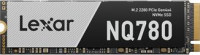 Lexar LNQ780X001T-RNNNG, 1TB M.2 2280 PCIe Gen 4x4 NVMe SSD, 600TBW, Read Speed up to 6500MB/s, Write Speed up to 2500MB/s