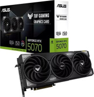 Asus TUF-RTX5070-12G-GAMING, Nvidia GeForce RTX 5070, 12GB GDDR7, Core Clock: TBD, Cuda Core: 6144, 2xHDMI, 3xDP, PSU: 750W, PCIe5.0