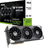 Asus TUF-RTX5060TI-O8G-GAMING, Nvidia GeForce RTX 5060 Ti, 8GB GDDR7, Cuda Core: 4608, 1xHDMI, 3xDP, PSU: 550W, PCIe5.0, ARGB, 
