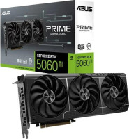Asus PRIME-RTX5060TI-8G, Nvidia GeForce RTX 5060 Ti, 8GB GDDR7, Cuda Core: 4608, 1xHDMI, 3xDP, PSU: 550W, PCIe5.0, 