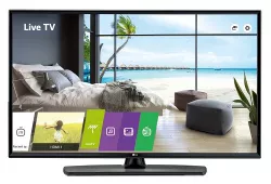 LG 43", 3840x2160, 9ms, 4K UHD TV ProCentric Commercial TV, Typical Brightness: 400 cd/m2 - Static Contrast Ratio: 1,100:1, HDMI, LAN, 10W + 10W Audio Output LG 43", 3840x2160, 9ms, 4K UHD TV ProCentric Commercial TV, Typical Brightness: 400 cd/m2 - Static Contrast Ratio: 1,100:1, HDMI, LAN, 10W + 10W Audio Output