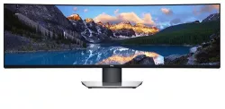 Dell 49", 5120x1440, (32:9), 8ms, Dual QHD Curved IPS Monitor, 2x HDMI, DisplayPort, 2x USB 3.0 Upstream, 5x USB 3.0 Downstream, USB Type-C, Tilt, Height & Swivel Adjustable Dell 49", 5120x1440, (32:9), 8ms, Dual QHD Curved IPS Monitor, 2x HDMI, DisplayPort, 2x USB 3.0 Upstream, 5x USB 3.0 Downstream, USB Type-C, Tilt, Height & Swivel Adjustable