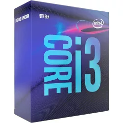 Intel Core I3-9100, Quad Cores, 3.6 GHz, 6 MB Cache, LGA1151 Socket, 4 Threads Processor Intel Core I3-9100, Quad Cores, 3.6 GHz, 6 MB Cache, LGA1151 Socket, 4 Threads Processor