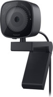 Dell 722-BBBX, 2K QHD HDR Webcam, Resolution: 2K QHD @ 24/30 FPS,  2D/3D Noise Reduction Technology, HDR, Auto White Balance, Auto Focus, Integraetd Privacy Shutter, Tripod Support, Sony Sensor, USB-A Connection, Tilt Adjustable