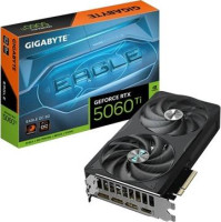 Gigabyte GV-N506TEAGLE OC-8GD, Nvidia GeForce RTX 5060 Ti EAGLE OC, 8GB DDR7, Core Clock: 2617 MHz, Cuda Core: TBD, 1xHDMI, 3xDP, PSU: 650W, PCIe5.0