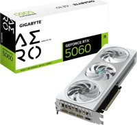 Gigabyte GV-N5060AERO OC-8GD, AERO GeForce RTX 5060, 8GB GDDR7, Core Clock: 2595MHz, Cuda Core: 3840, 1xHDMI, 3xDP, PSU: 500W, PCIe5.0