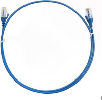8ware CAT6THINBL-1.5M, Premium RJ45 Ethernet Network LAN UTP Patch Cord 26AWG, CAT6 Thin Cable, 1.5m, Blue