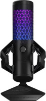 Asus ROG CARNYX, Professional Cardioid Condenser Gaming Microphone, Studio Grade 25 mm Condenser Capsule, 192 kHz / 24-bit Sampling Rate High-pass Filter, Built-in Pop Filter, Black
