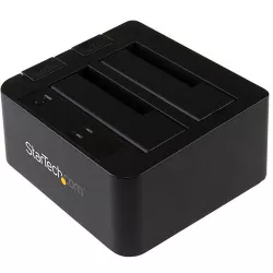 StarTech Dock two 2.5 3.5 SATA SSD/HDDs over high performance USB 3.1 Gen 2 (10 Gbps) with UASP - Dual-drive dock supports SATA I II III (up to 6 Gbps) - High capacity up to 12TB SDOCK2U313 StarTech Dock two 2.5 3.5 SATA SSD/HDDs over high performance USB 3.1 Gen 2 (10 Gbps) with UASP - Dual-drive dock supports SATA I II III (up to 6 Gbps) - High capacity up to 12TB SDOCK2U313