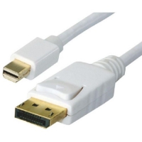 Astrotek AT-MINIDPP-1, Mini DisplayPort to DisplayPort Cable, Male to Male, 1m, 1 Year Warranty