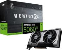 MSI G506T-16V2CP, Nvidia GeForce RTX 5060 Ti 16G VENTUS 2X OC PLUS, 16GB GDDR7, Core Clock: 2602MHz, Cuda Core: 4608, 1xHDMI, 3xDP, PSU: 600W, PCIe5.0