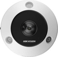 HikVision DS-2CD63C5G1-IVS, 12 MP DeepinView Fisheye Network Camera, Immervision Lens, 15m IR, Built-in Mic, IP66, 1.29mm