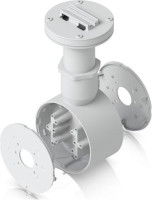 Ubiquiti UACC-CAMERA-DM-W, Camera Dual Mount, Tamper Resistant, Back-to-back, 2 Bullet/Dome/Turret, Sup Surface/Pole/Pendant Instal, White