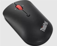 Lenovo 4Y51D20848, USB-C Wireless Compact Mouse, Plug-and-Play 2.4 GHz USB-C Wireless Dongle, DPI Switch, Blue Optical Sensor