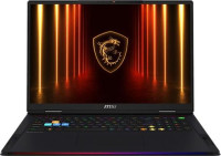 MSi RAIDER A18 HX A9WJG-049AU, 18" UHD+ MiniLED Gaming Notebook, AMD Ryzen 9-9955HX3D, 64GB DDR5 RAM, 2 TB NVMe SSD, Nvidia RTX 5090 24GB GDDR7, Wi-Fi 7+Bluetooth, Windows 11 Pro, Black