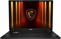 MSI STEALTH A18 AI+ A3XWJG-014AU, 18" UHD+ MiniLED Gaming Notebook (IR-Webcam), AMD Ryzen AI 9 HX370, 64GB DDR5 RAM, 2TB NVMe SSD, Nvidia RTX 5090 24GB GDDR7, Wi-Fi 7+Bluetooth, Windows 11 Pro, Black