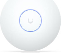 Ubiquiti U7-LR, Ceiling-Mount WiFi 7 Access Point, 5 Spatial Streams, Extended Signal Range, Cover Up to160m², 300+ Devices, Uplink 2.5GbE