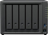 Synology DiskStation DS1525+ 5-Bay 3.5&quot; , 2x 2.5 GbE (Tower), AMD Ryzen Quad Core 2.2GHz, 8GB RAM, x USB3.2, 2x Expansion