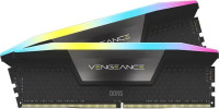 Corsair CMH64GX5M2B6000Z30, Vengeance RGB , UDIMM, DDR5 64GB(2x48GB), 6000MHz, CL30, 1.1V, Black, Limited Lifetime Warranty