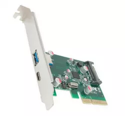 Simplecom EC312 PCI-E 2.0 Type-C and Type-A Host Expansion Card Simplecom EC312 PCI-E 2.0 Type-C and Type-A Host Expansion Card