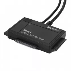 Simplecom SA491 3-IN-1 USB 3.0 TO 2.5", 3.5" & 5.25" SATA/IDE Adapter with Power Supply Simplecom SA491 3-IN-1 USB 3.0 TO 2.5", 3.5" & 5.25" SATA/IDE Adapter with Power Supply