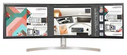 LG 49",5120x1440,(32:9),5ms,Curve QHD LED,HDMI, DP, USB-C, Speakers, Height/Adj,Tilt,VESA LG 49",5120x1440,(32:9),5ms,Curve QHD LED,HDMI, DP, USB-C, Speakers, Height/Adj,Tilt,VESA