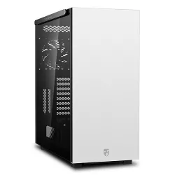 Deepcool GS-ATX-MACUBE550-WHG0P, Macube 550 Tempered Glass Mid-Tower E-ATX Case, Drive Bays 4x 3.5" & 3x 2.5", 8+2 Expansion Slots, I/O Panel: 2x USB 3.0, Audio/Mic, Supports Up to E-ATX Deepcool GS-ATX-MACUBE550-WHG0P, Macube 550 Tempered Glass Mid-Tower E-ATX Case, Drive Bays 4x 3.5" & 3x 2.5", 8+2 Expansion Slots, I/O Panel: 2x USB 3.0, Audio/Mic, Supports Up to E-ATX