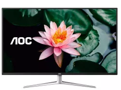 Aoc 45", 3840 x 2160, (16:9), 5ms, 4K UHD Wideview HDR Monitor, DisplayPort, HDMI, USB, VGA, Tilt, Height Ajdust, 2xSpeakers, VESA 100mm x 100mm, 3 Years Warranty Aoc 45", 3840 x 2160, (16:9), 5ms, 4K UHD Wideview HDR Monitor, DisplayPort, HDMI, USB, VGA, Tilt, Height Ajdust, 2xSpeakers, VESA 100mm x 100mm, 3 Years Warranty